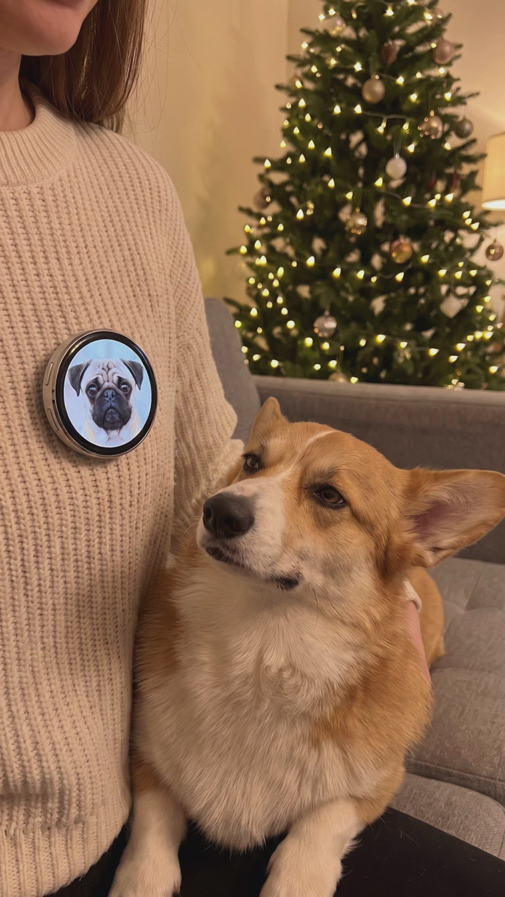 Lumipin: Wear Your Pet's Photo & Video